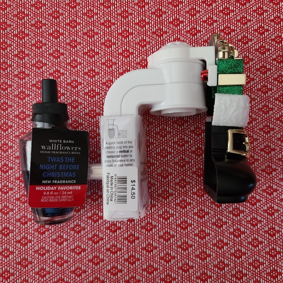 🛍BOGO 50%🎁NWT‼️ Bath & Body Works "Santa's Boot" Wallflowers Fragrance Plug In - Picture 6 of 16